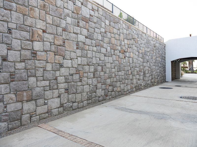 Decorative Stone Wall