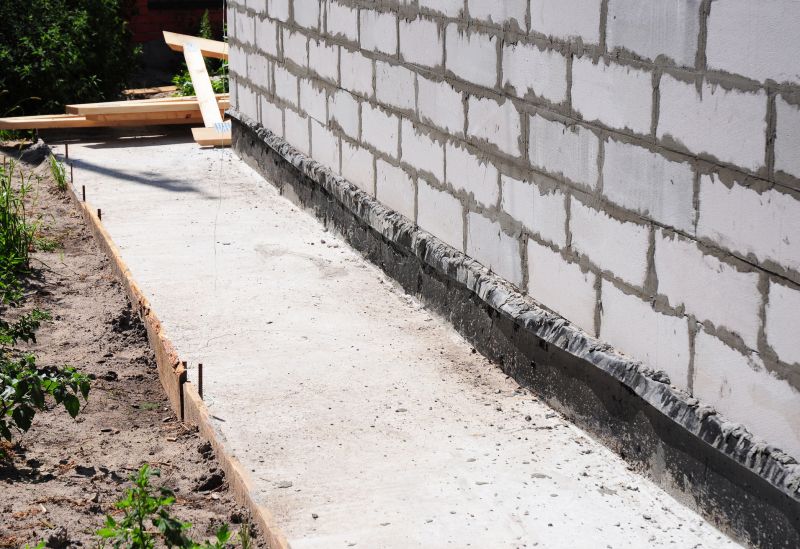 Concrete Block Foundation